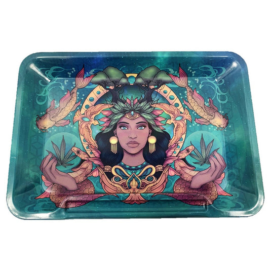 Mother Nature rolling tray